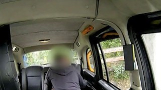 Hottie all holes banged in the backseat for a free taxi fare Thumbnail