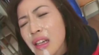 Schoolgirl Bukkake - Classic Bukkake Thumbnail