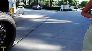 Attractive 20-year-old blonde cheats on her boyfriend in a parking lotkvbwhp Thumbnail