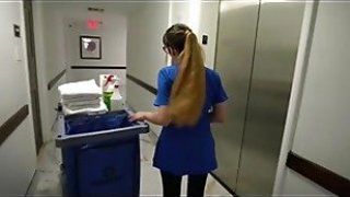 Busty dirty maid fucks hotel guest for extra tipi9ys Thumbnail