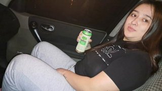 Big ass latina milf fucks barefoot in public park - outdoor creampie Thumbnail