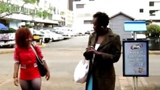 African lesbians Jojo & Akua foreplay in the shower Thumbnail