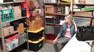 Shoplifter teen pussy getting railed so deep Thumbnail