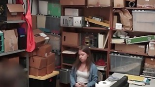 Teen Brunette Brooke Bliss Thief Fucked Doggy Style Thumbnail