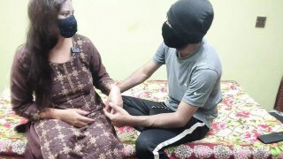 Desi indian bhabhi fucked hard by husband s friend in doggy style - hot hindi audio, big ass, tight pussy Thumbnail