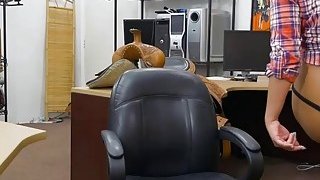 Country girl anal pounded by pawn dude at the pawnshop Thumbnail
