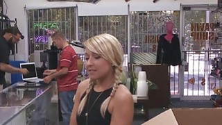 A fat wad of cash for this amateur blonde's banging ass Thumbnail