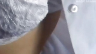 Asian teen gets hairy pussy exposed before giving her guy a headfucking Thumbnail